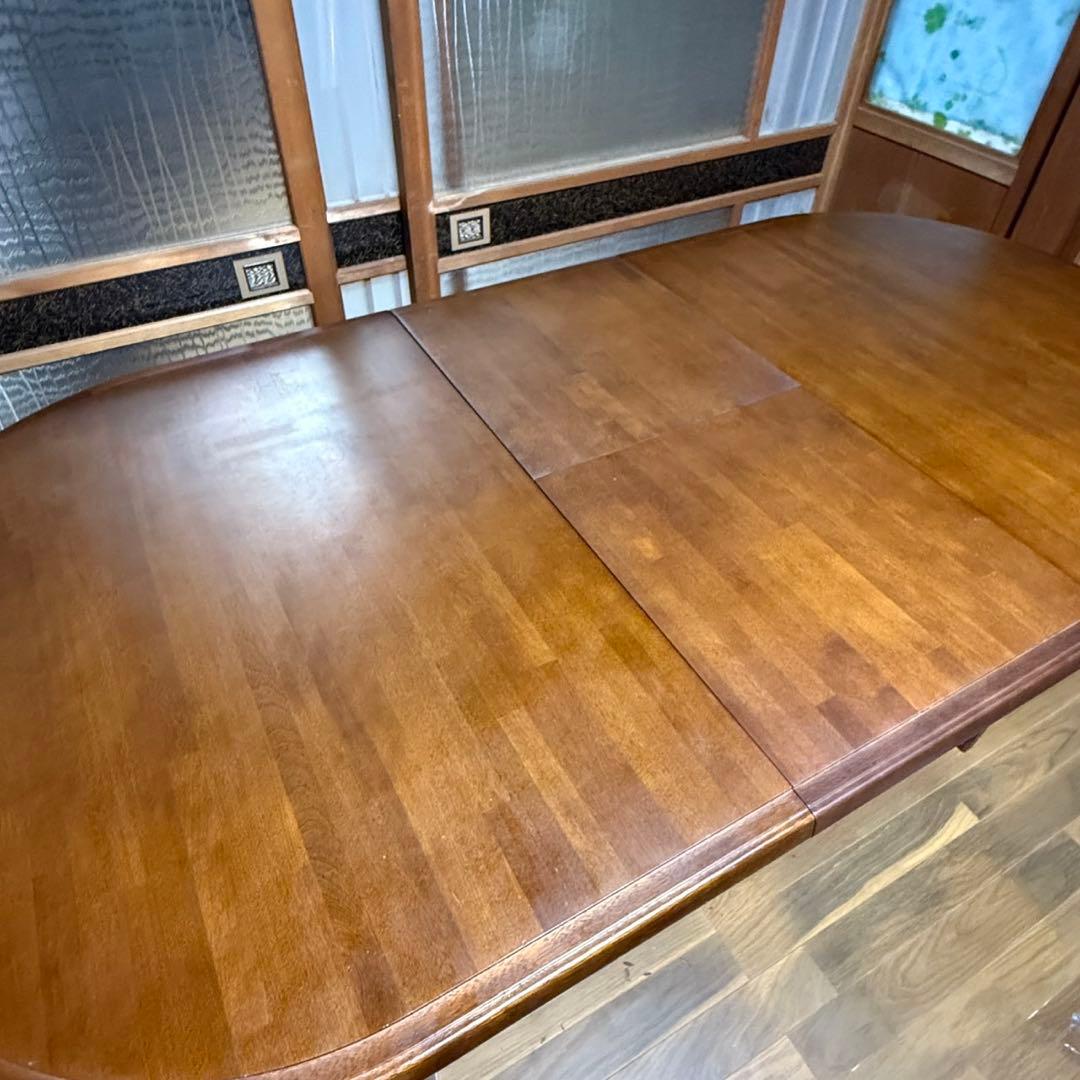 マルニ木工　エクステンションテーブル　日本製　定価40万以上　伸縮テーブル