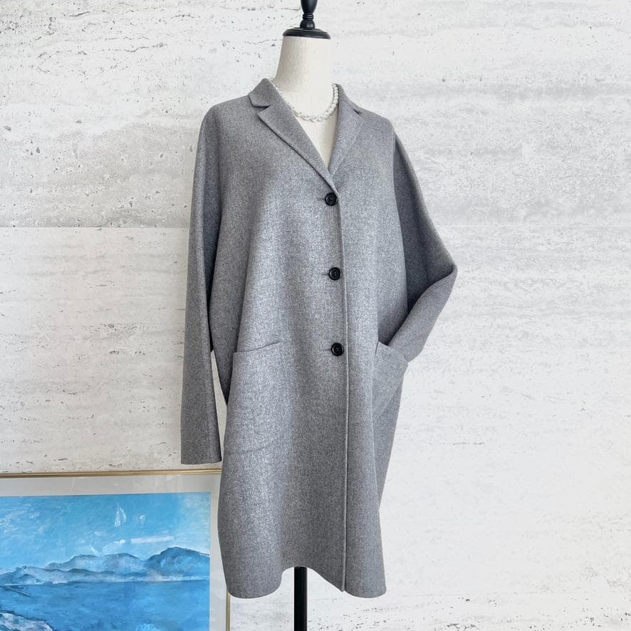 美品★VALENTINO最高級ライン★ダブルフェイス★コート