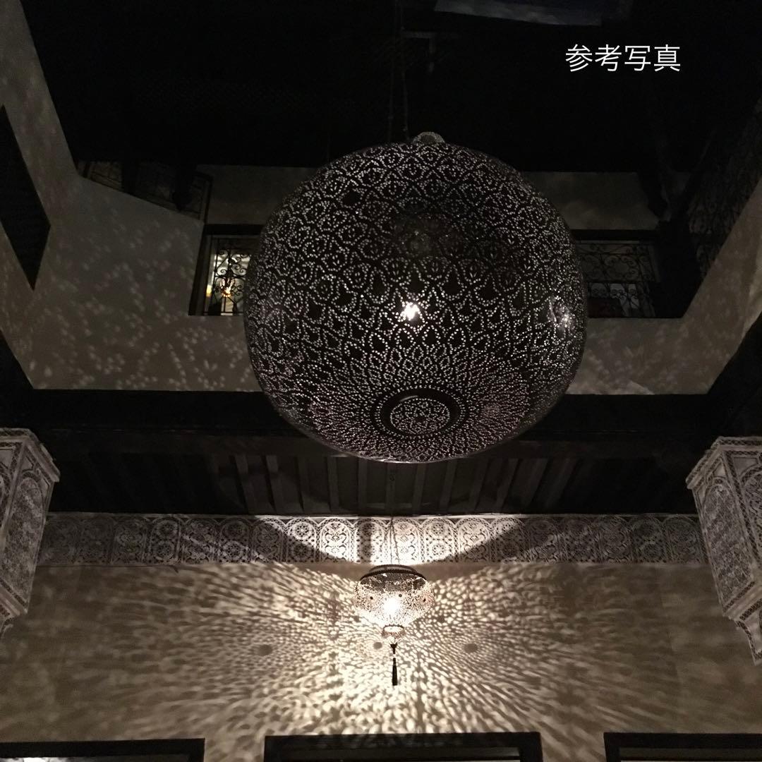 モロッコランプ 透かし彫り