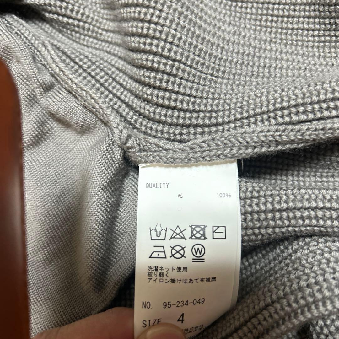 【美品】Yonetomi NEW BASIC ドライバーズニット