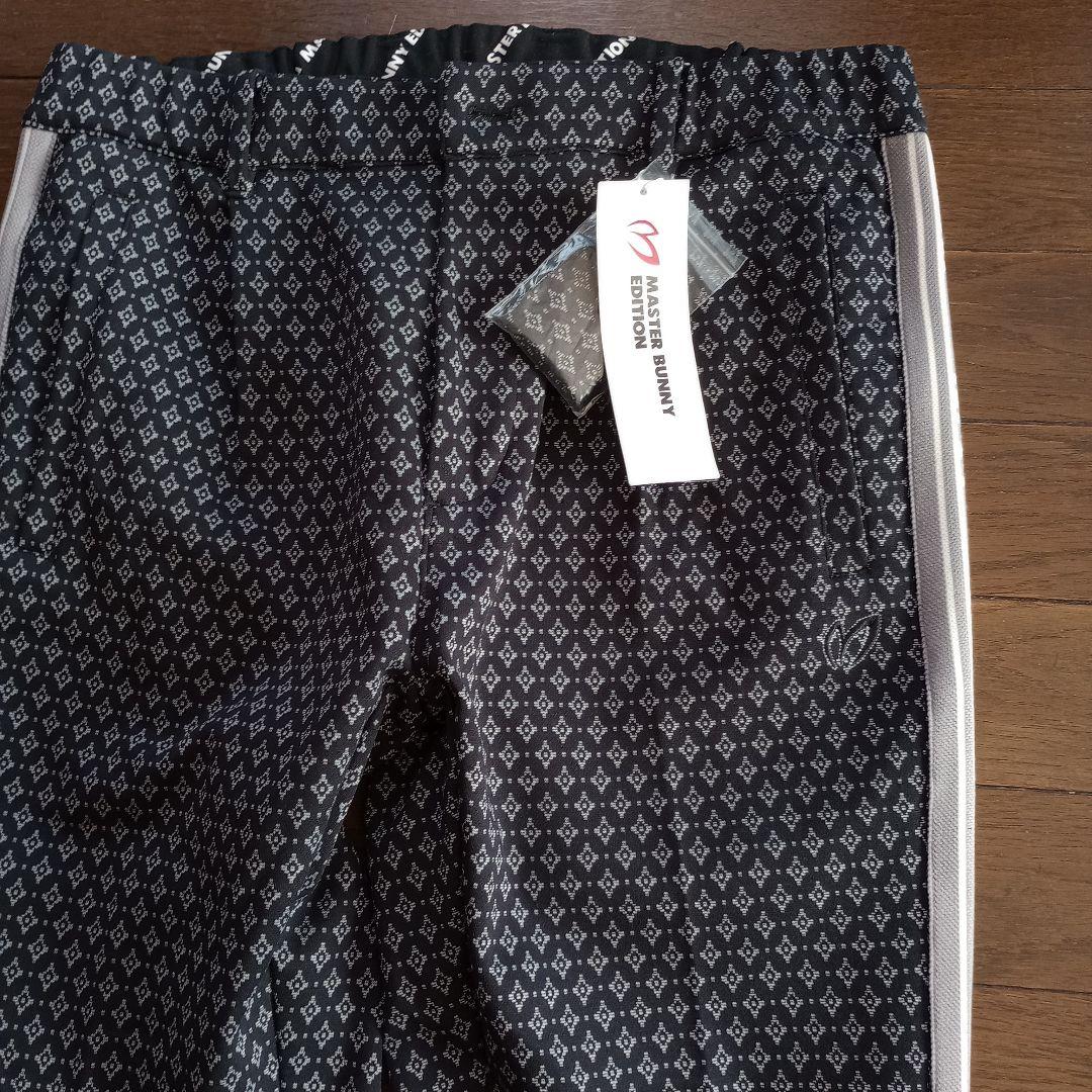 マスターバニー新品タグ付きサイズ４ジャガード生地サイドストライプ近年モデル