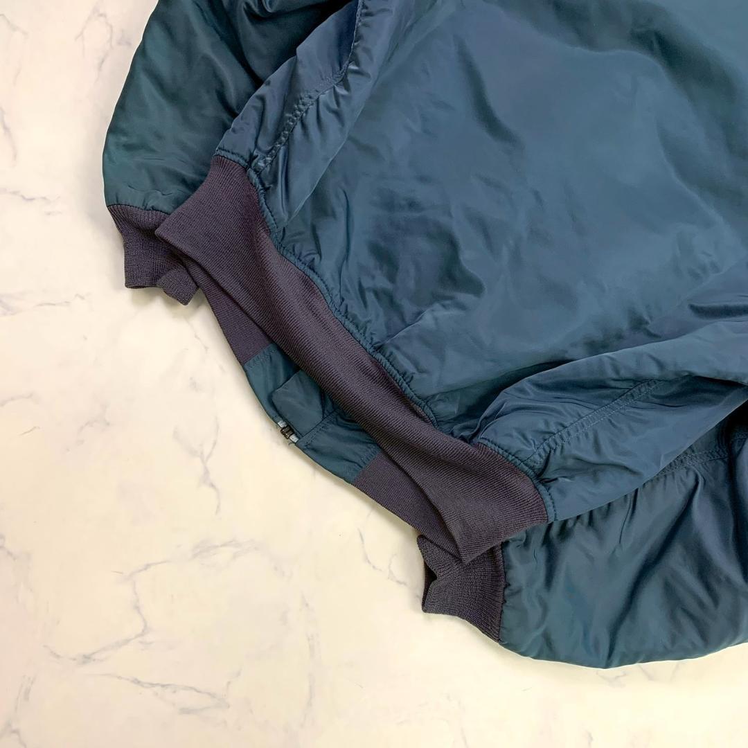 50s復刻★ USA製 ALPHA B-15C ネイビー M　D909