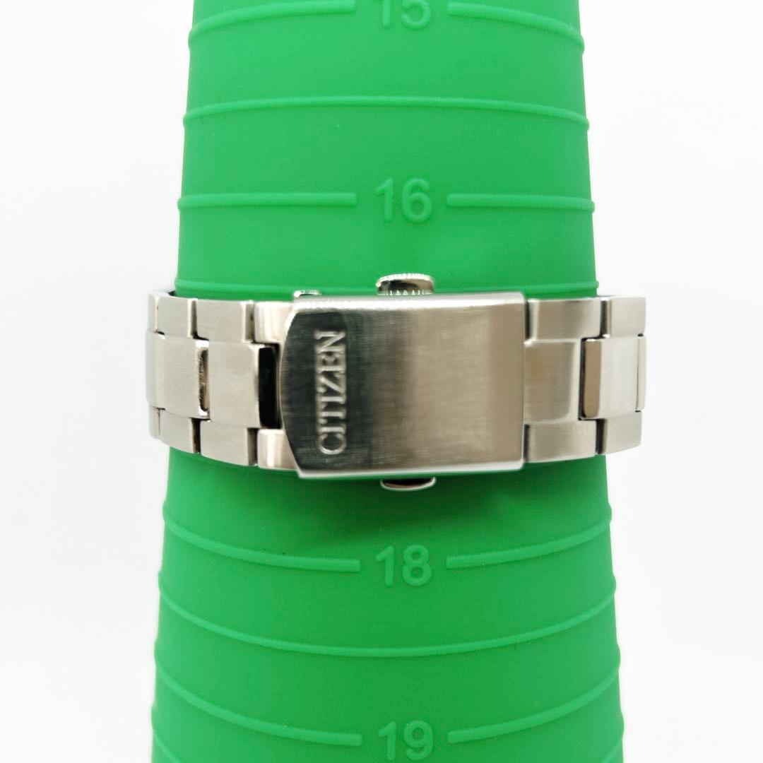 シチズン 腕時計 エコ・ドライブ クロノグラフ 稼働品 美品 Citizen