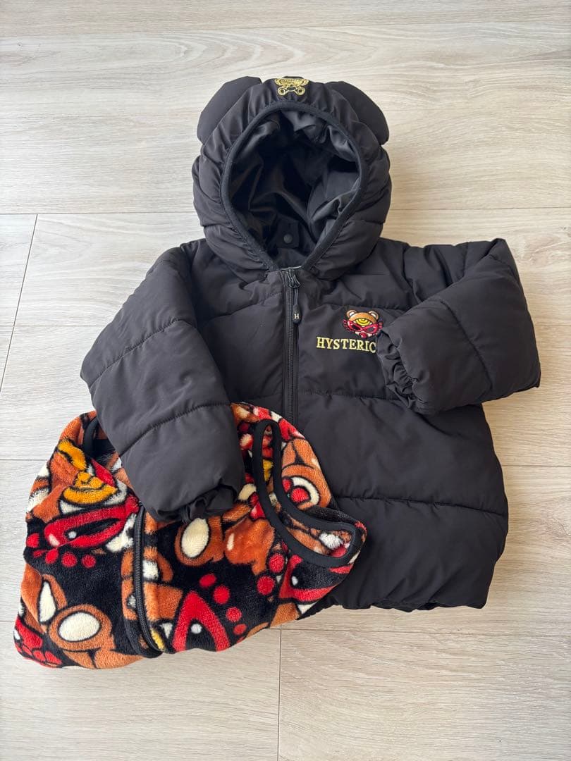 ヒステリックミニ　中綿ブルゾン　80cm〜90cm