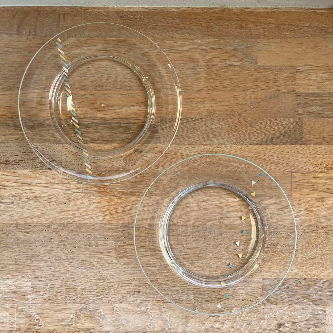 澤田和香奈さん　ガラス皿セット