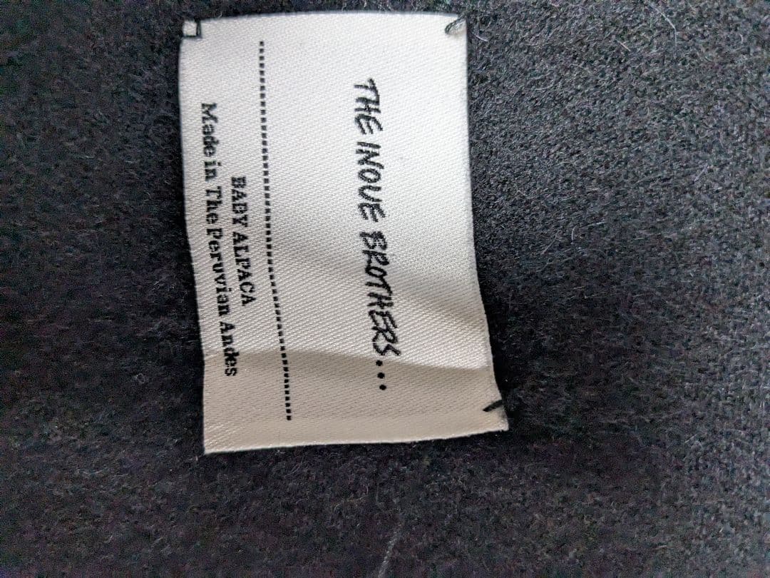 THE INOUE BROTHERS ザイノウエブラザーズ　大判マフラー