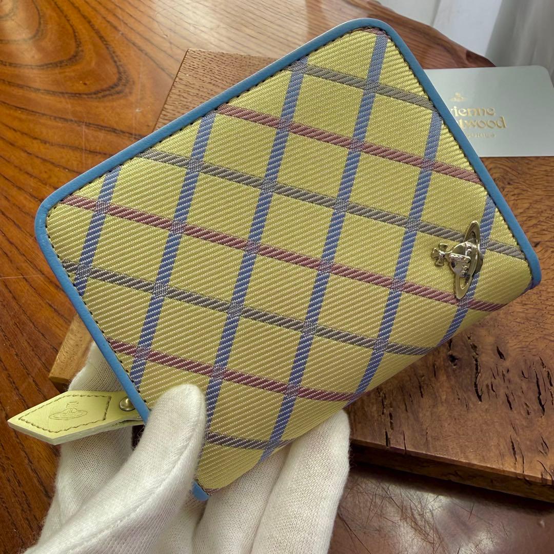 未使用美品/廃盤正規品VivienneWestwood オーブ/スリム折財布
