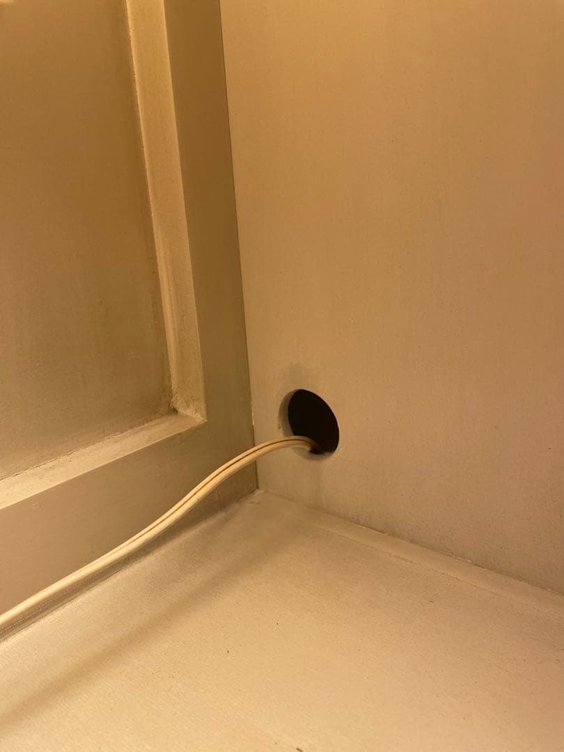 Blanc D’ivoireブランディボワール　ガラスキャビネット　アンティーク