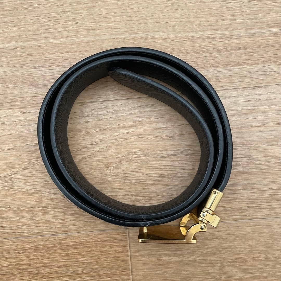 MCM ベルト ゴールド ブラック メンズ
