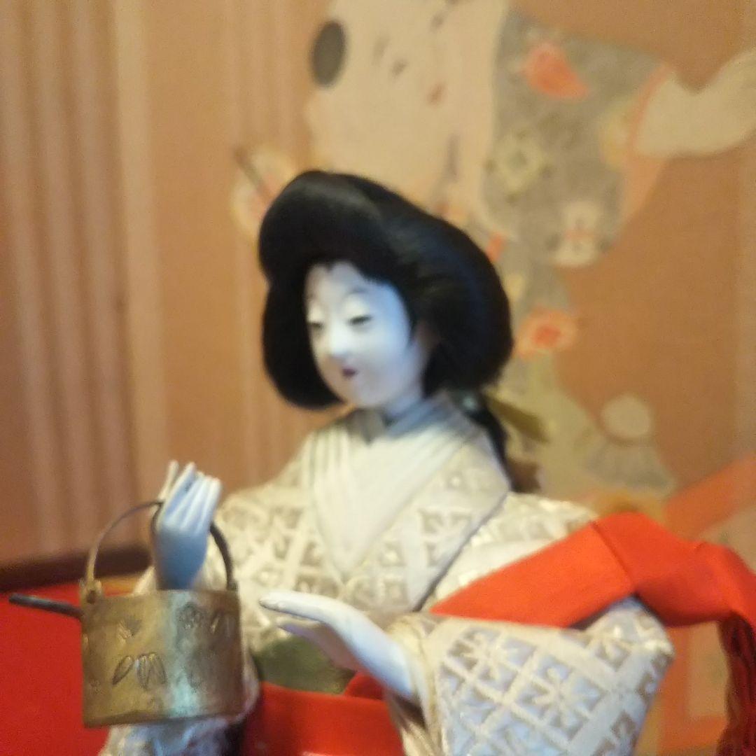 京都 田中彌 三人官女 京人形 昭和初期