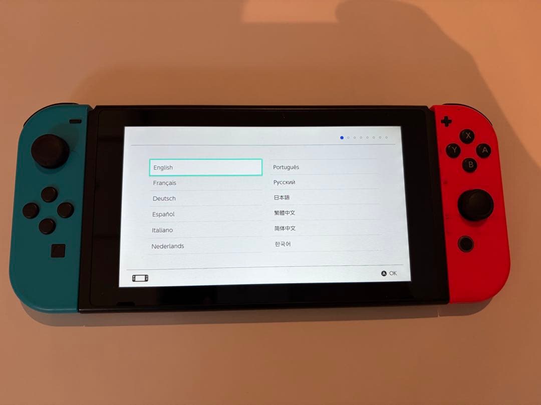 Nintendo Switch ネオンブルー/ネオンレッド バッテリー改良版