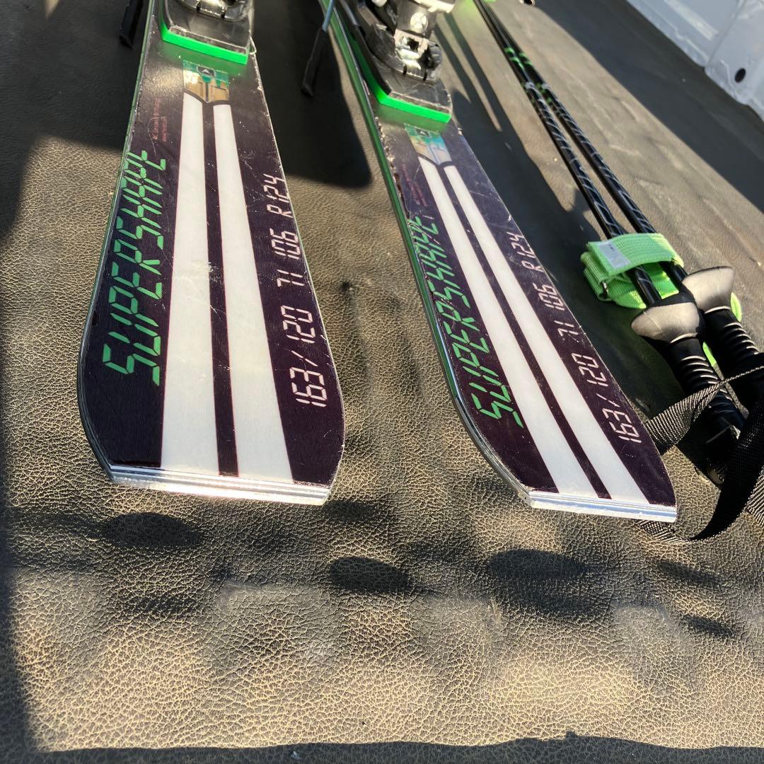 き*ね様 HEAD SUPERSHAPE MAGNUM 163cm スキー板 ビ