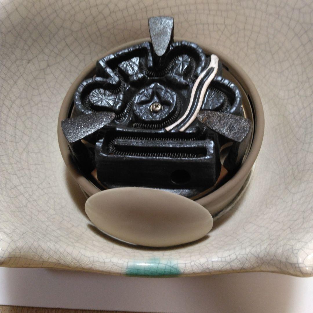 茶道用・電熱風炉（さつま織部)