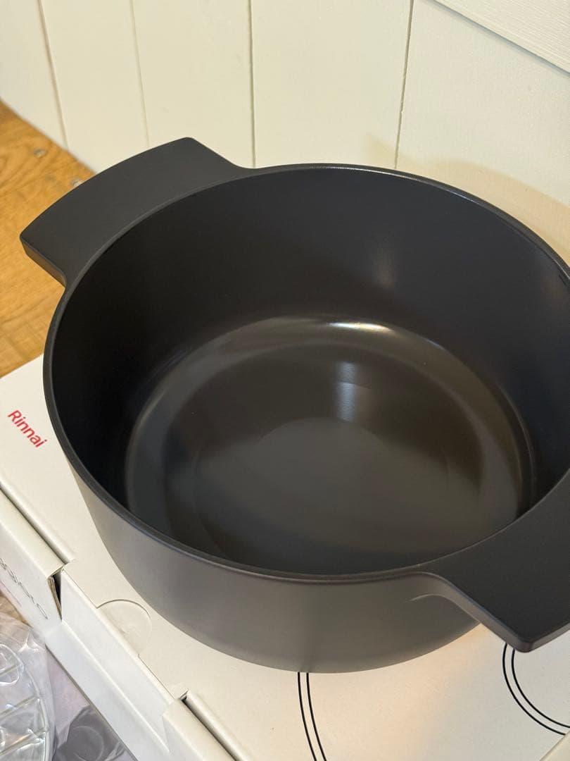 新品 リンナイ レジェロ 無水調理鍋 RBO-MN18A(MB) 18cm