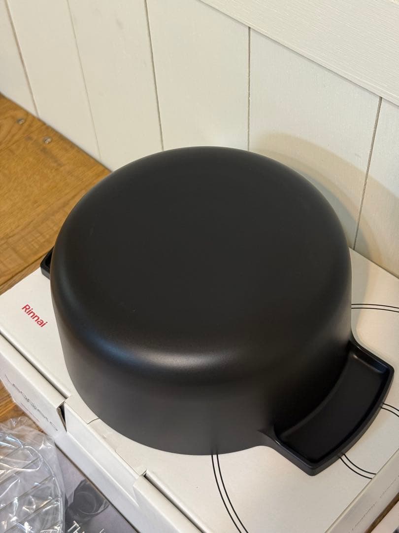 新品 リンナイ レジェロ 無水調理鍋 RBO-MN18A(MB) 18cm