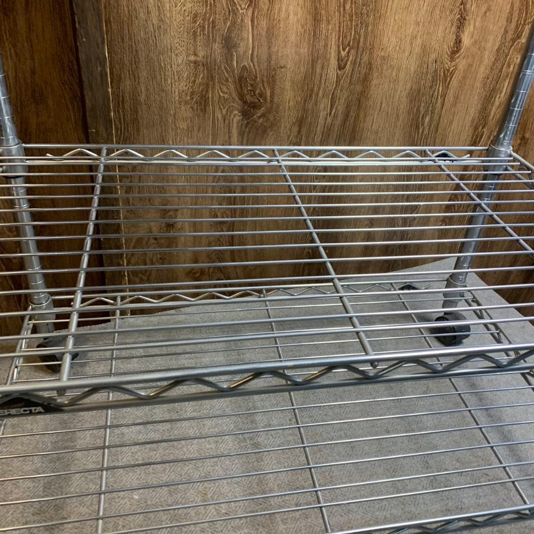 G880\"  ERECTA ワイヤーシェルフ 3段 750x450