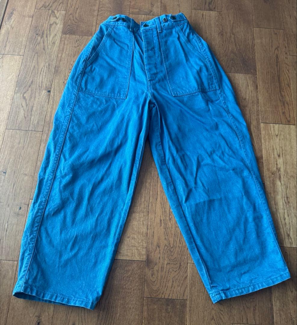 ordinaryfits デニム　ベイカーパンツ