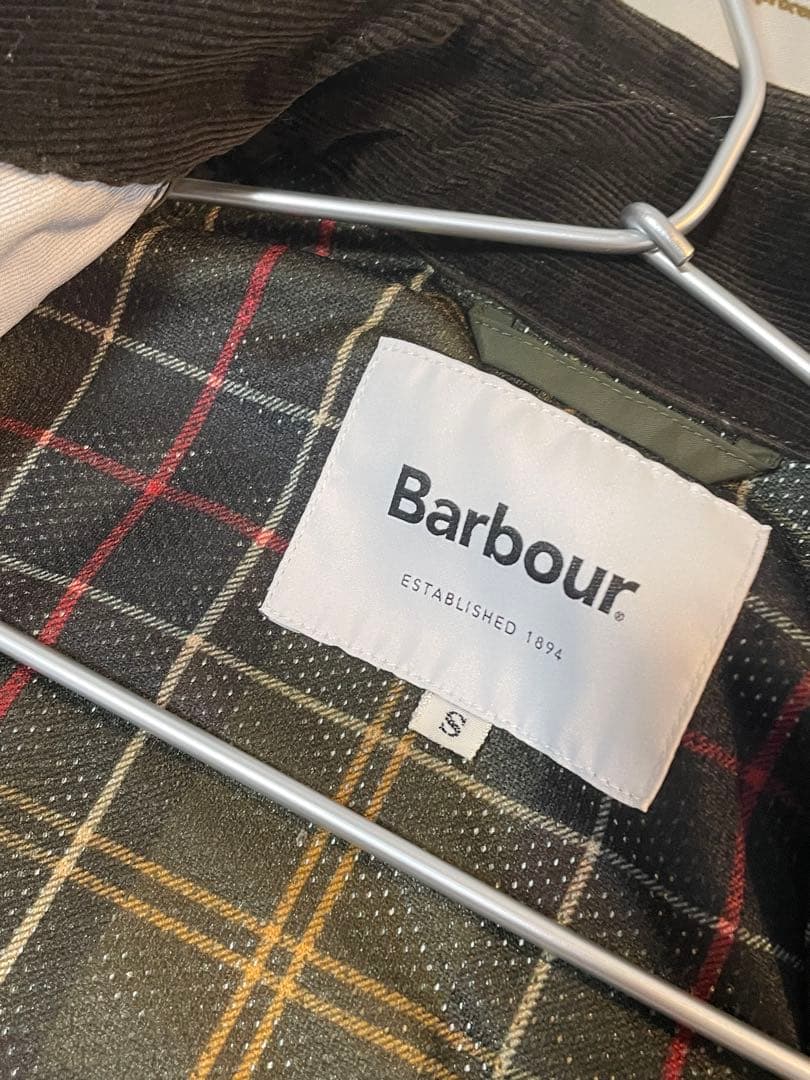 Barbour BEAMS別注　バブアー　ビデイルナイロンジャケット　Sサイズ