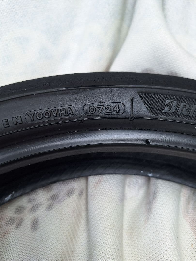 【中古】ブリジストン•バトラックス☆S23前後セットF120/R180