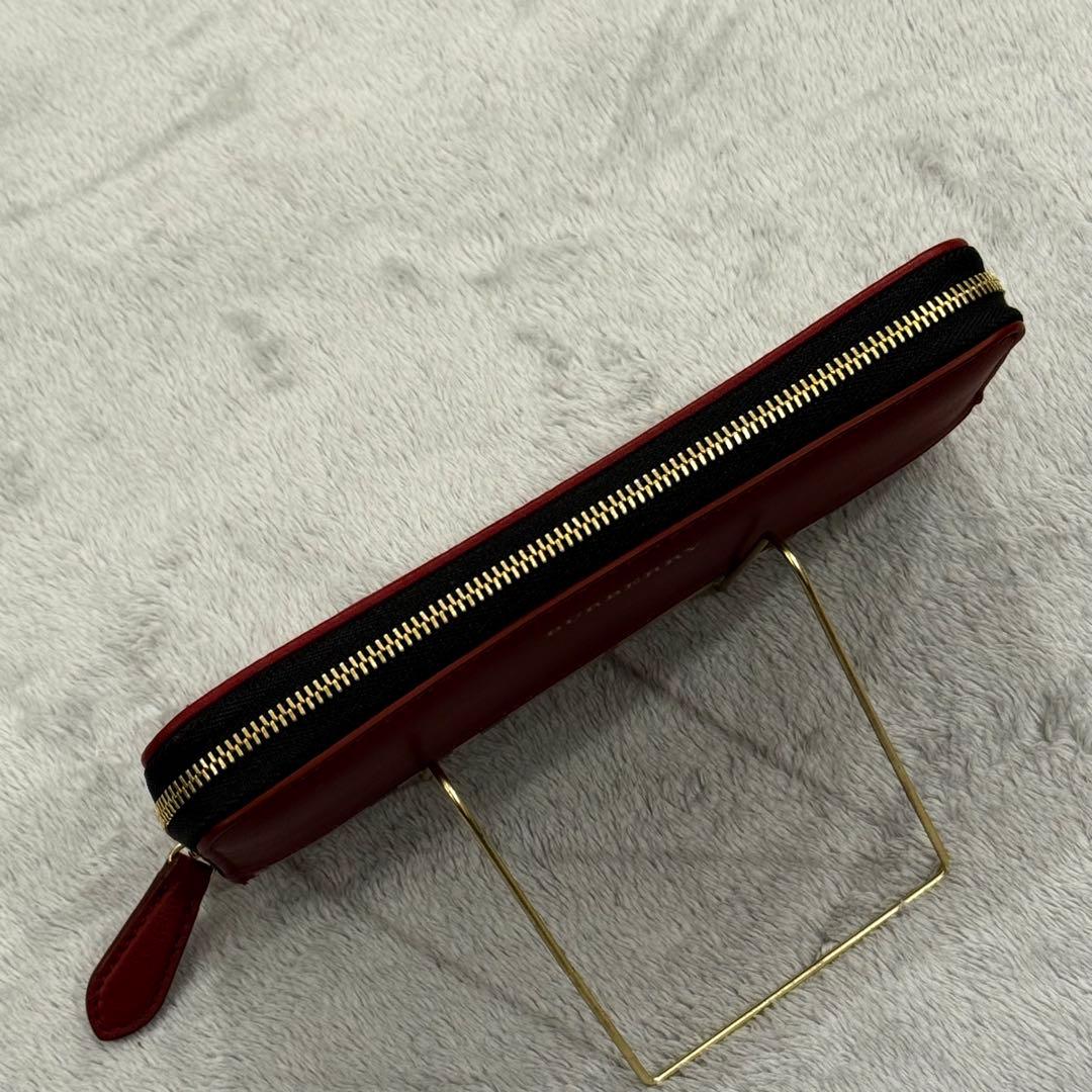 ⭐️新品未使用⭐️ バーバリー　ノバチェック　長財布　ラウンドジップ　シャドーホース