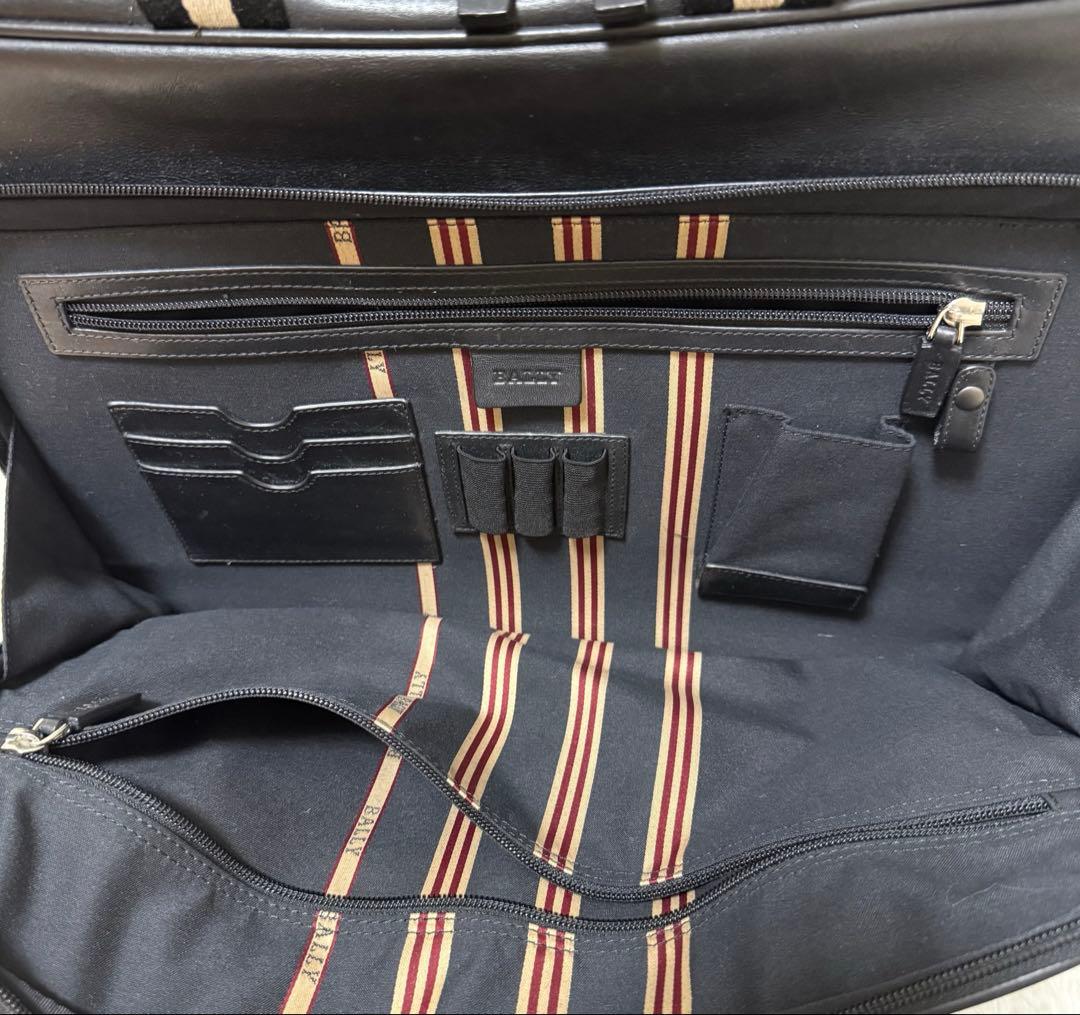 Bally レザーキャリーバック　トラベルバック　本革
