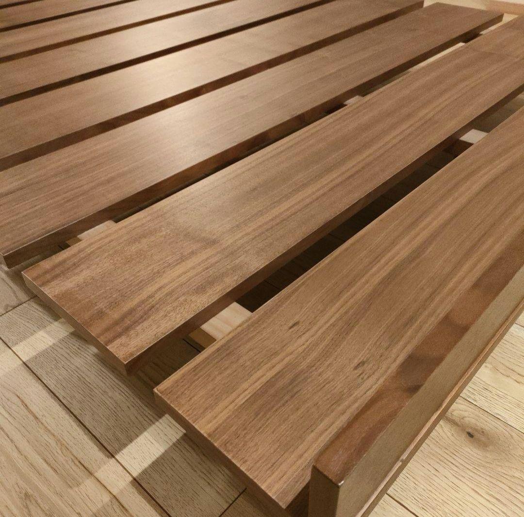 ニトリ 木製セミダブルベッドフレーム