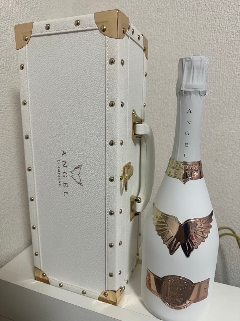 エンジェル シャンパン ブリュット ロゼ ホワイト 専用ケース付き