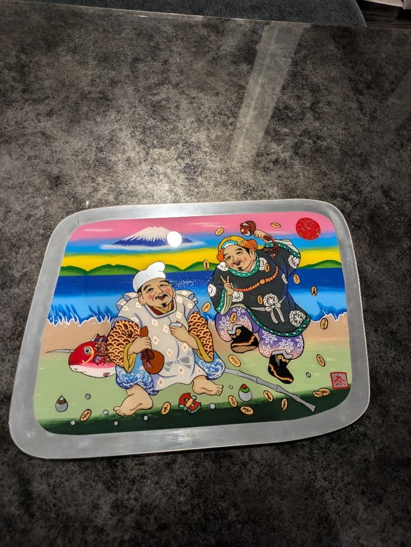 クオン　七福神　寝台窓　安全窓　レトロ　アンドン　デコトラ