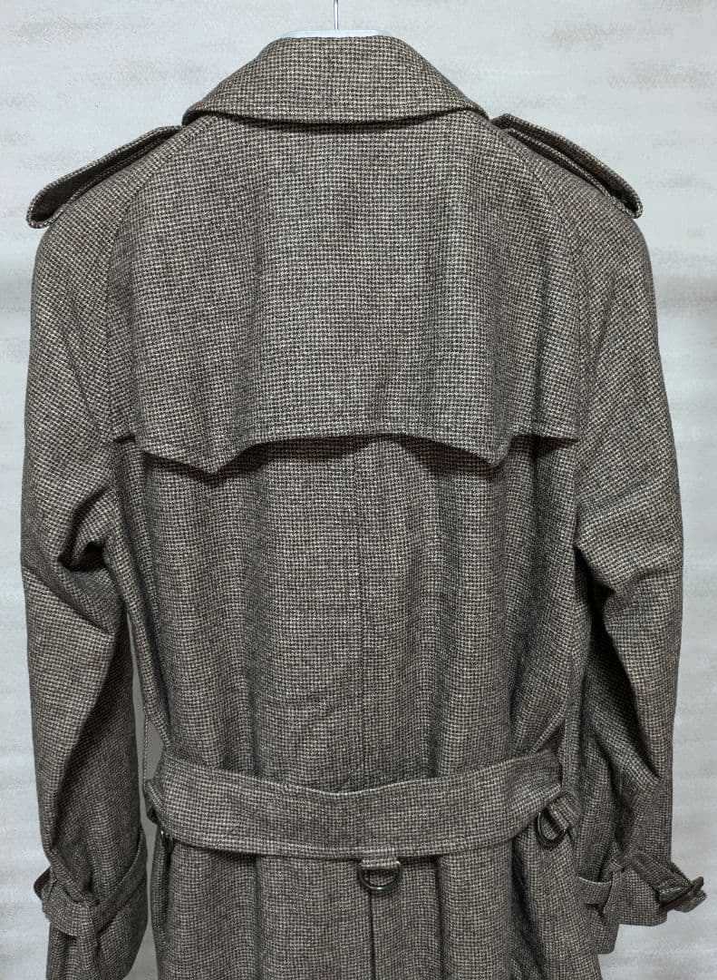 マッキントッシュ　ロンドン　チェックトレンチコート