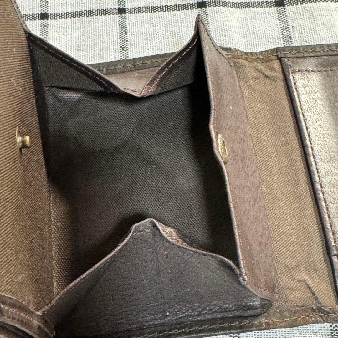 エムピウM+ ミッレフォッリエ2 P25ハバナ 二つ折り財布