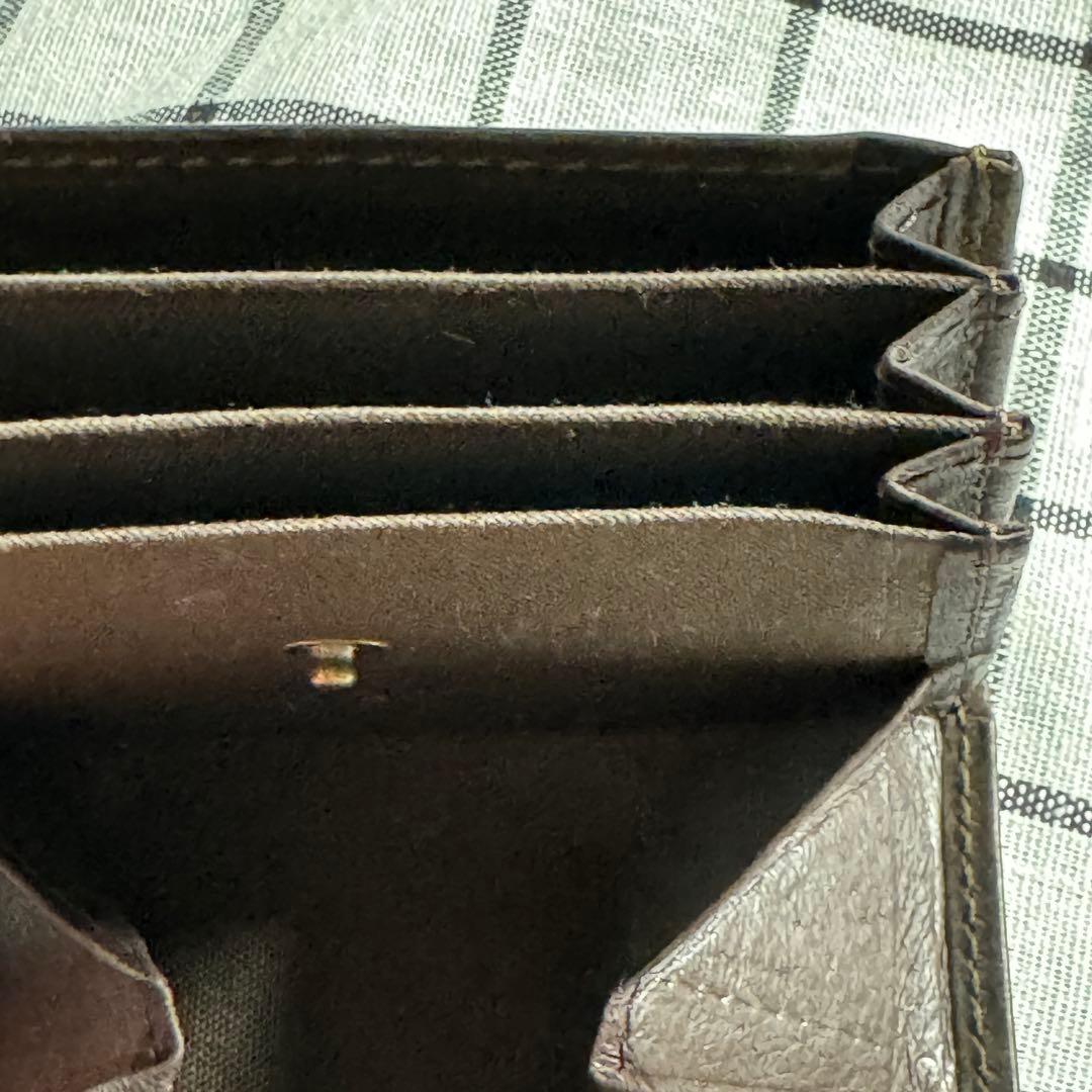 エムピウM+ ミッレフォッリエ2 P25ハバナ 二つ折り財布