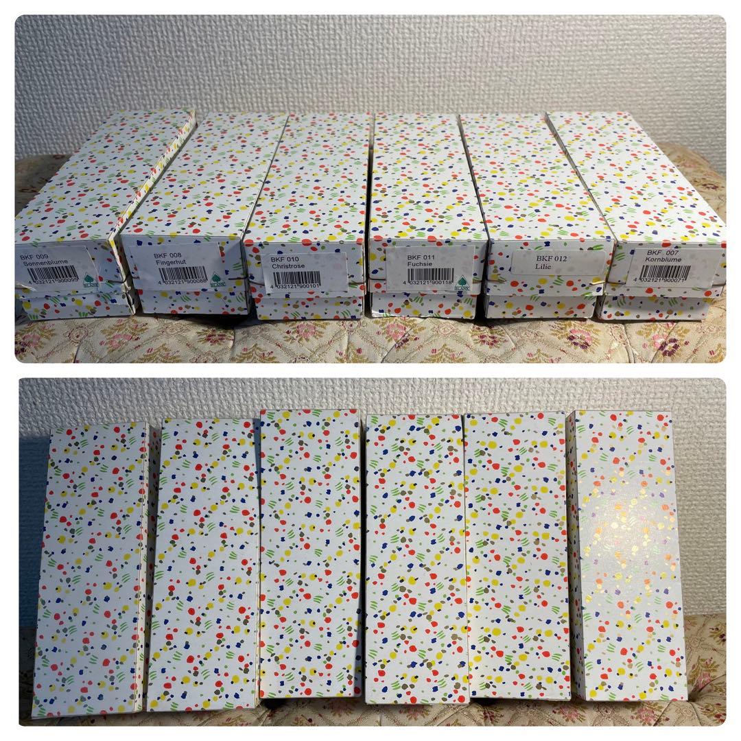 ドイツ エルツ地方木工芸品 花を持つ子ども達 6人※取り扱い注意点あり