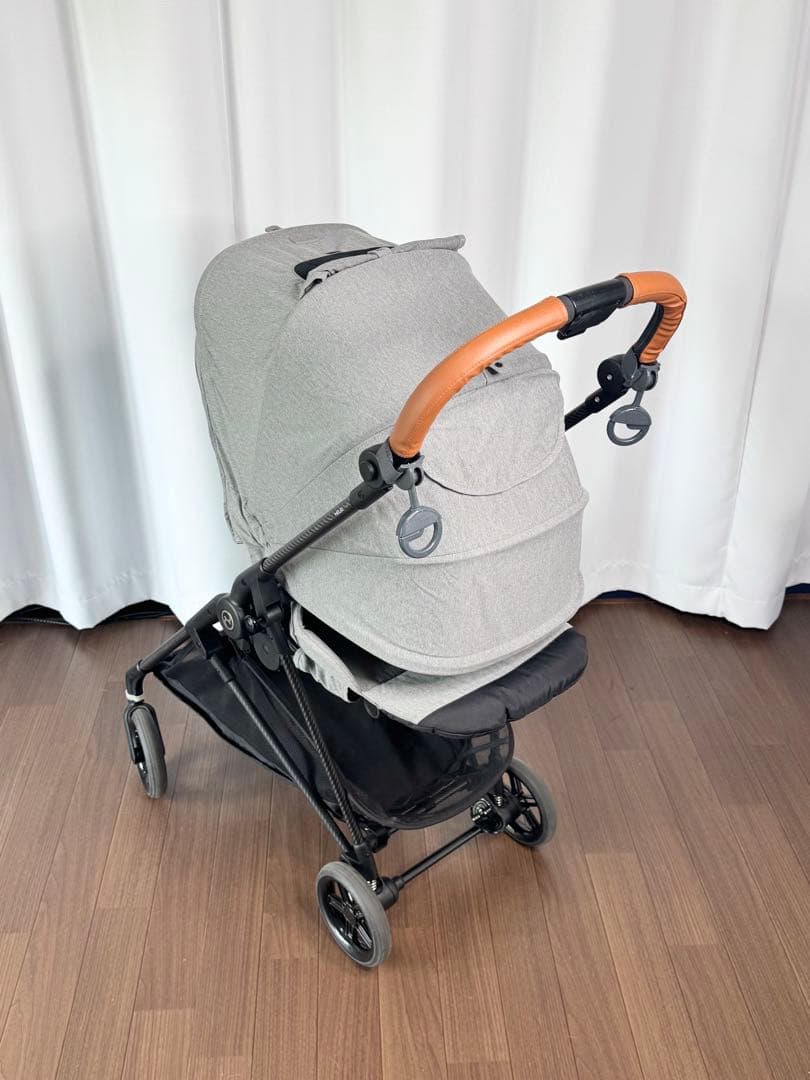 【美品】cybex サイベックス メリオ カーボン 折りたたみ 軽量 グレー