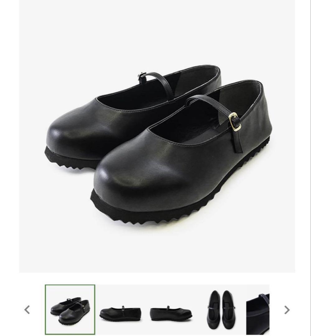 ラクバキ クラッシックパンプス ブラック　L