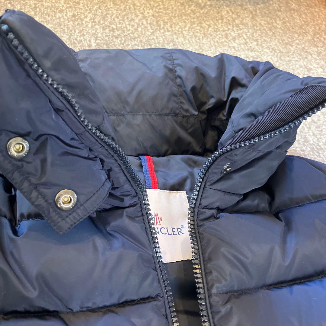 コムサのダウンとMoncler フラメッテダウンジャケット ネイビー　0