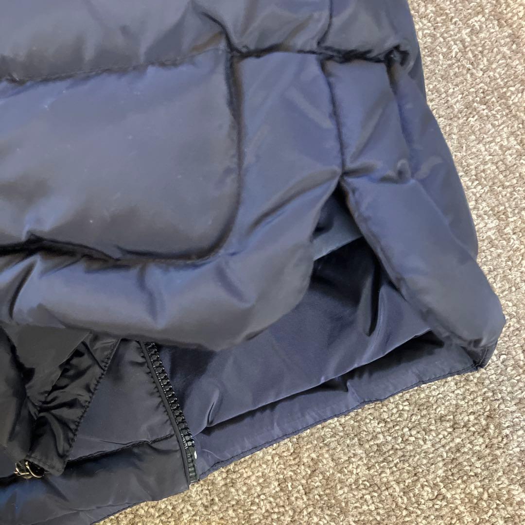 コムサのダウンとMoncler フラメッテダウンジャケット ネイビー　0