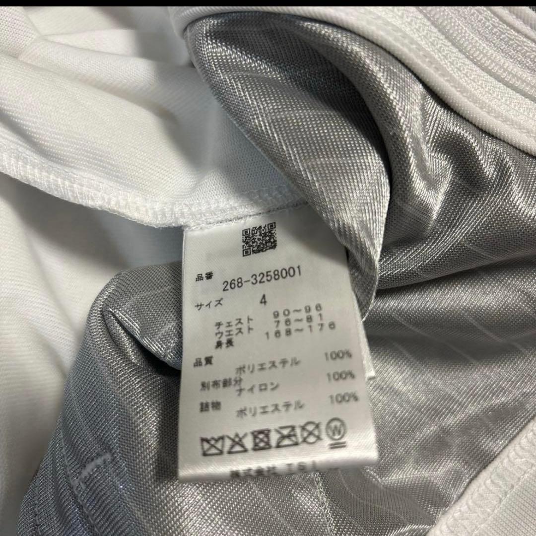 PGGアモッサ×N yメカニカルストレッチタフタホワイトベスト