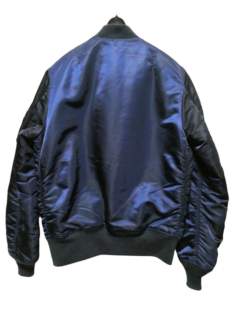 ネイビー！ビッグサイズL！アルファMA-1フライトジャケットVETEMENTS