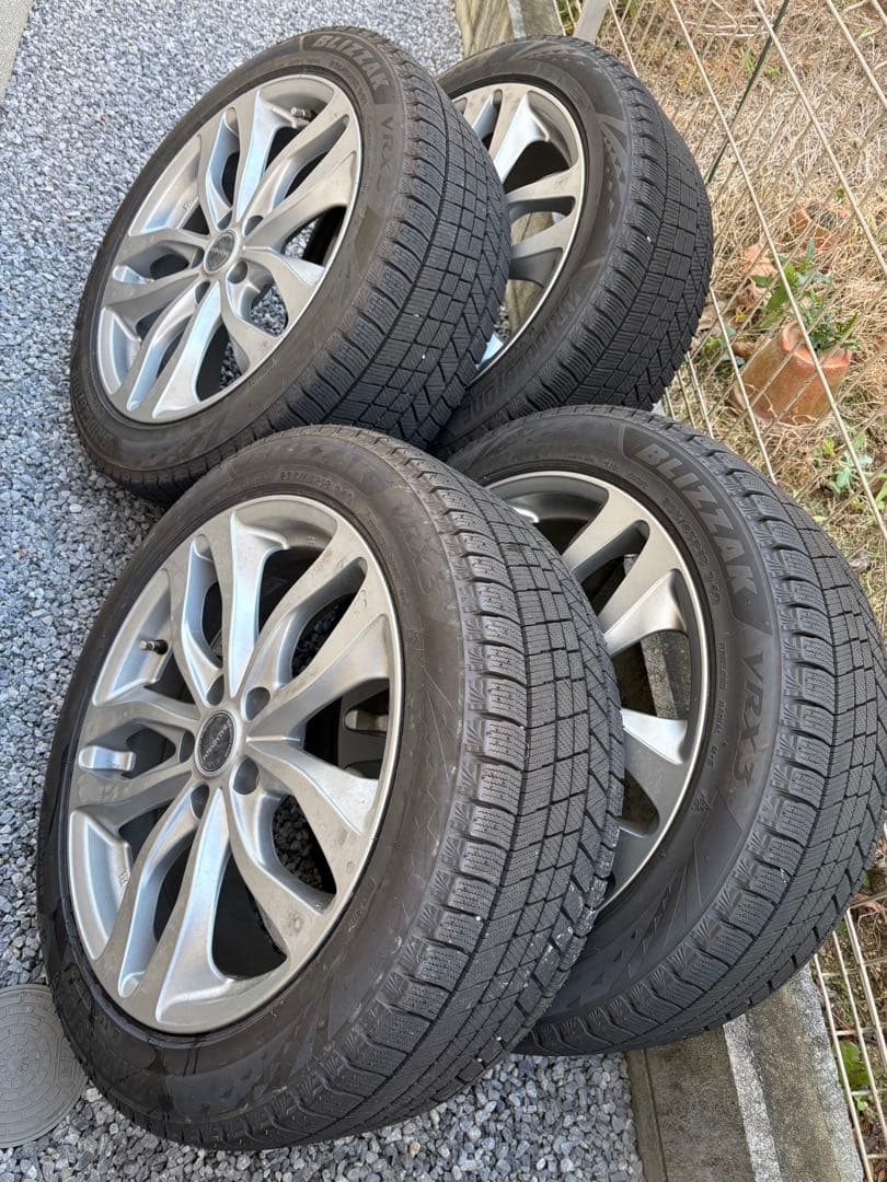 スタッドレス　ホイールセット　4本　235/45R18