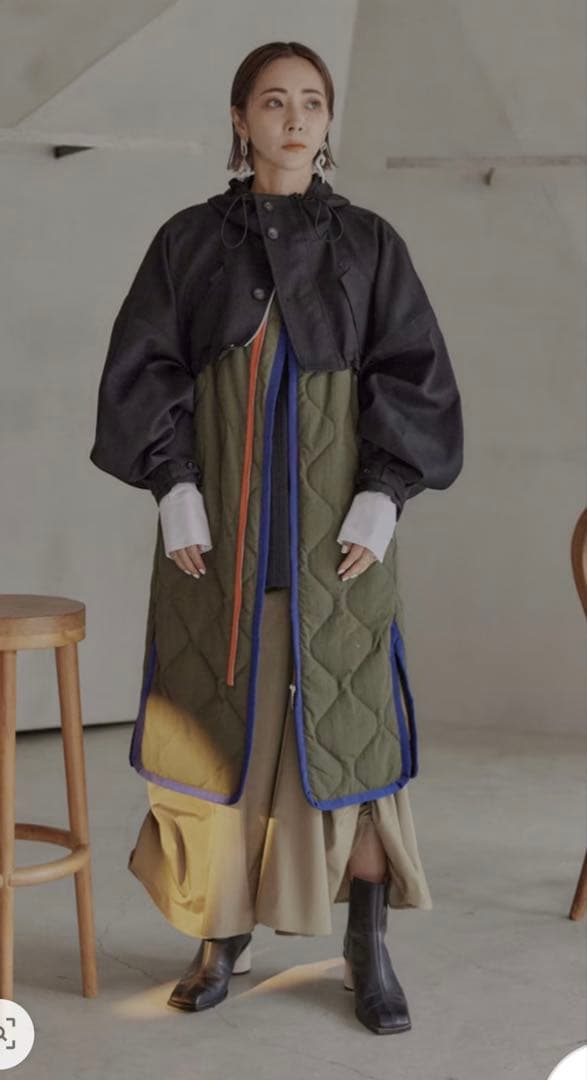 本日限定お値下げ！UN3D. マルチレイヤードキルティングコート 3WAY