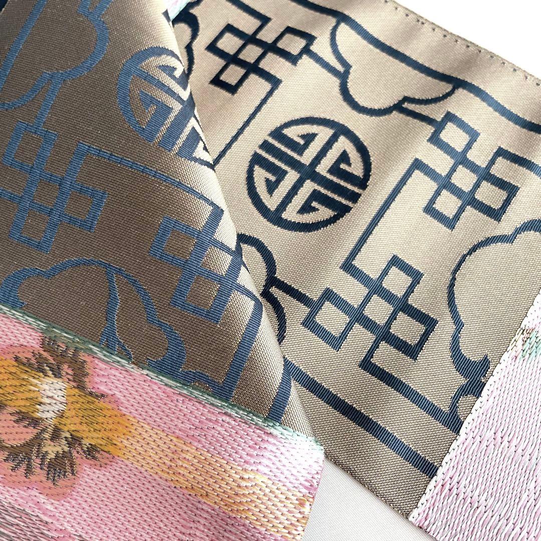 中国刺繍大判リボンDシノワズリインド刺繍リボン漢服陳情令瓔珞李朝薬屋のひとりごと
