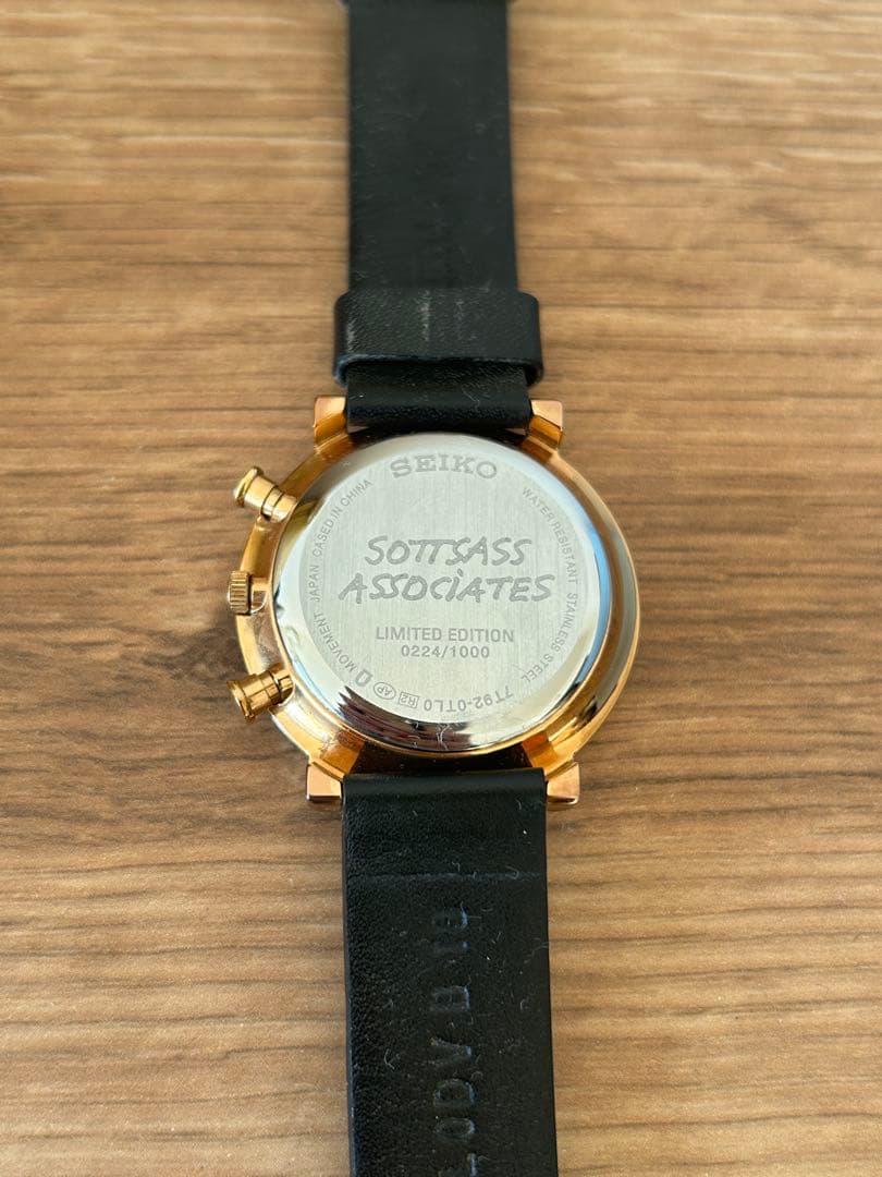 SEIKO×SOTTSASSコラボレーション限定モデル