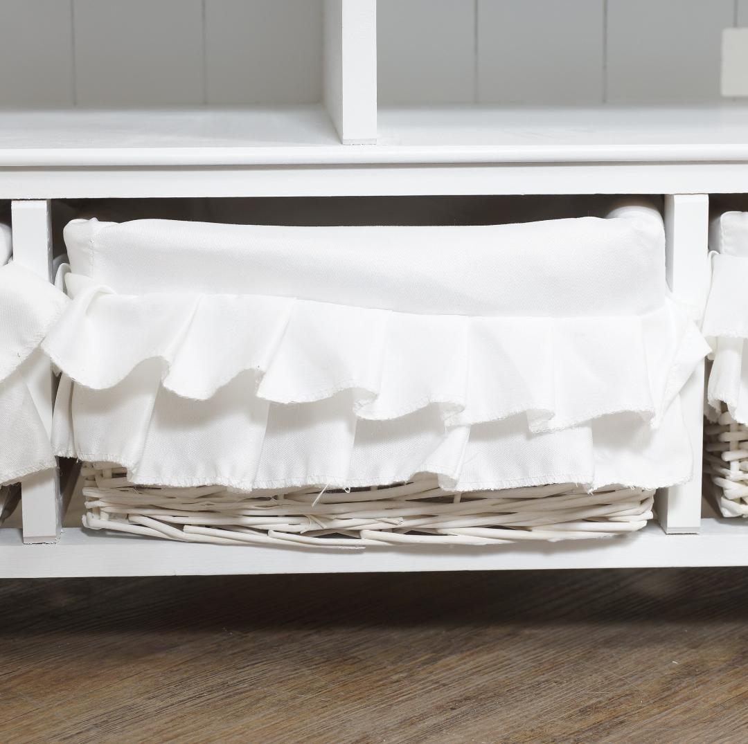 みーこ♡　　テレビボード　テレビ台　幅　100　バスケット3個