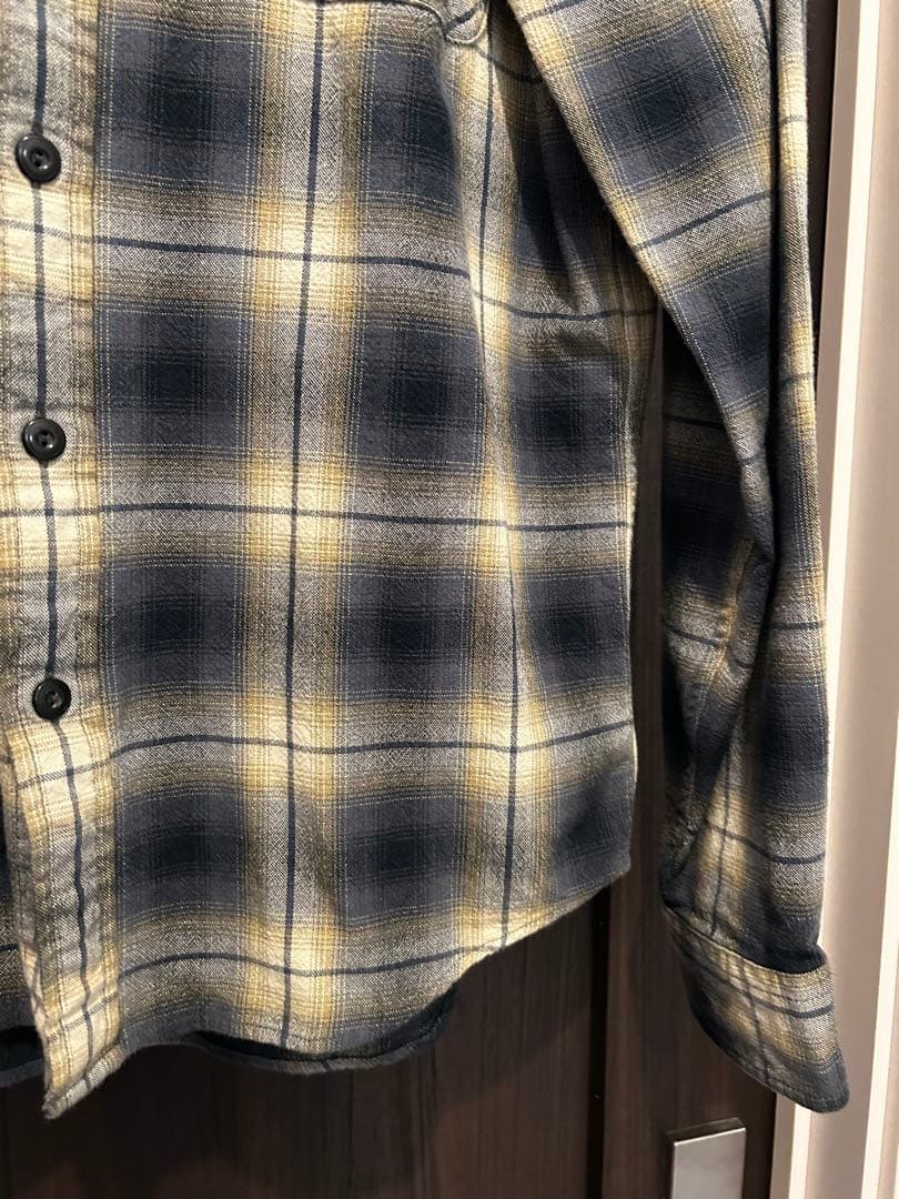 新品未使用　スーパーレア　RRL ダブルアールエル　シャドーオンブレ　シャツ