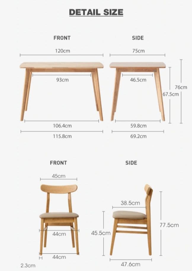 【引き取り限定】ナチュラルウッド　ダイニングテーブル　椅子4脚　セット　スツール