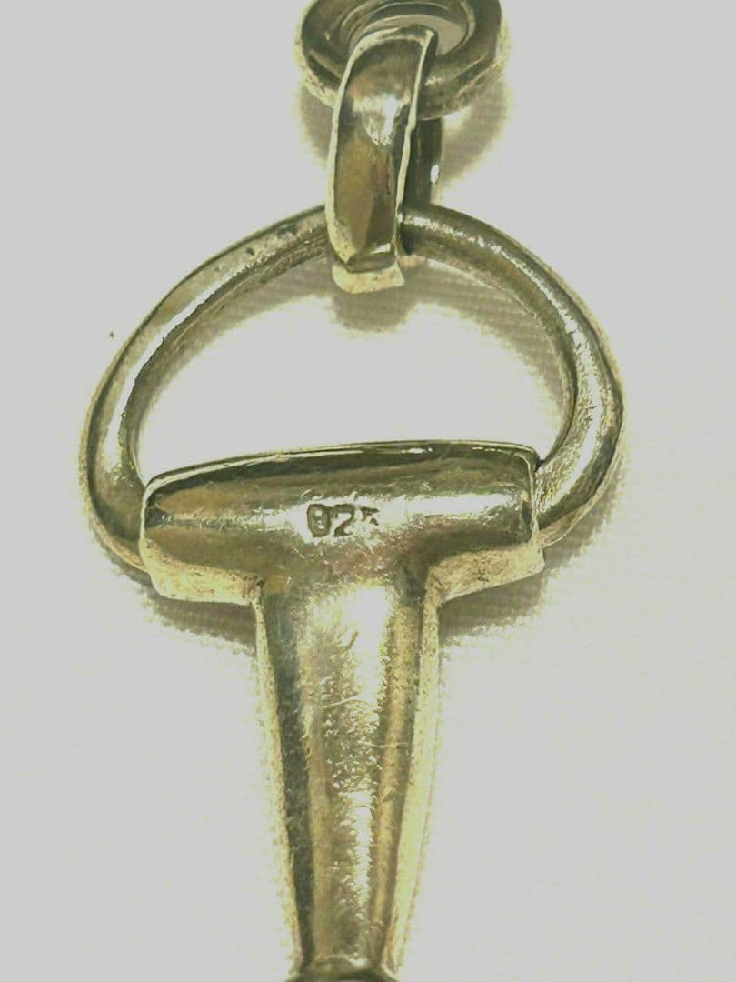 2/1(日)迄セールします！90sヴィンテージシルバーホースビットブレスレット