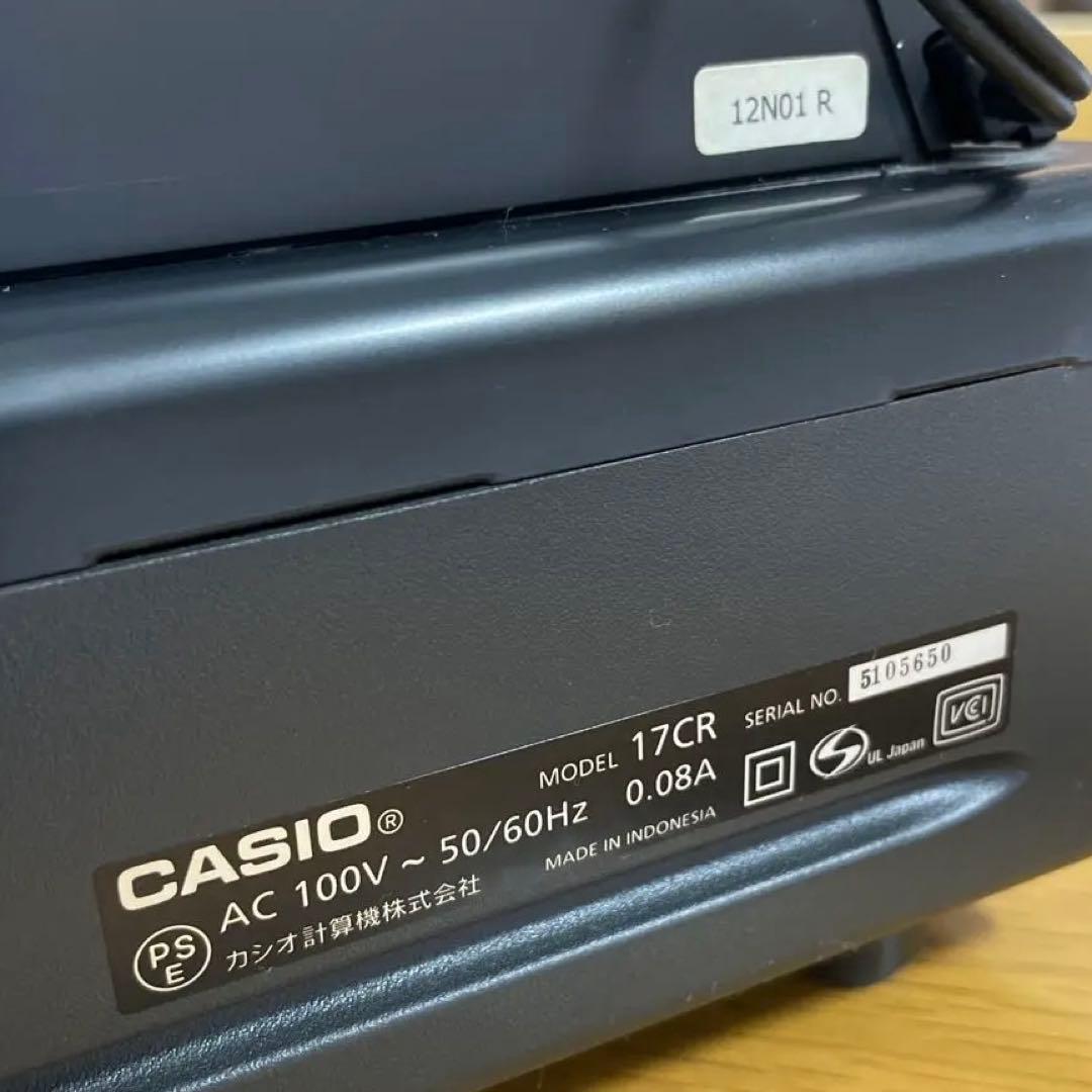 CASIO 電子レジスター　17CR