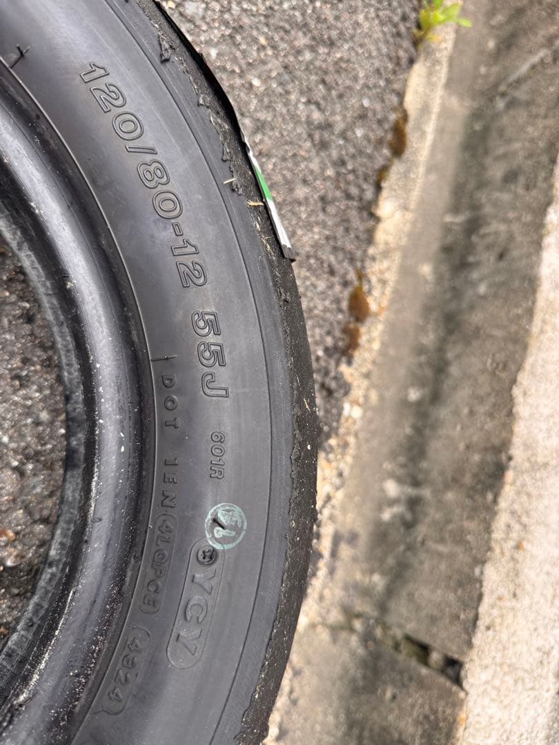 BRIDGESTONE BATTLAX BT-601SS タイヤセット　25年製