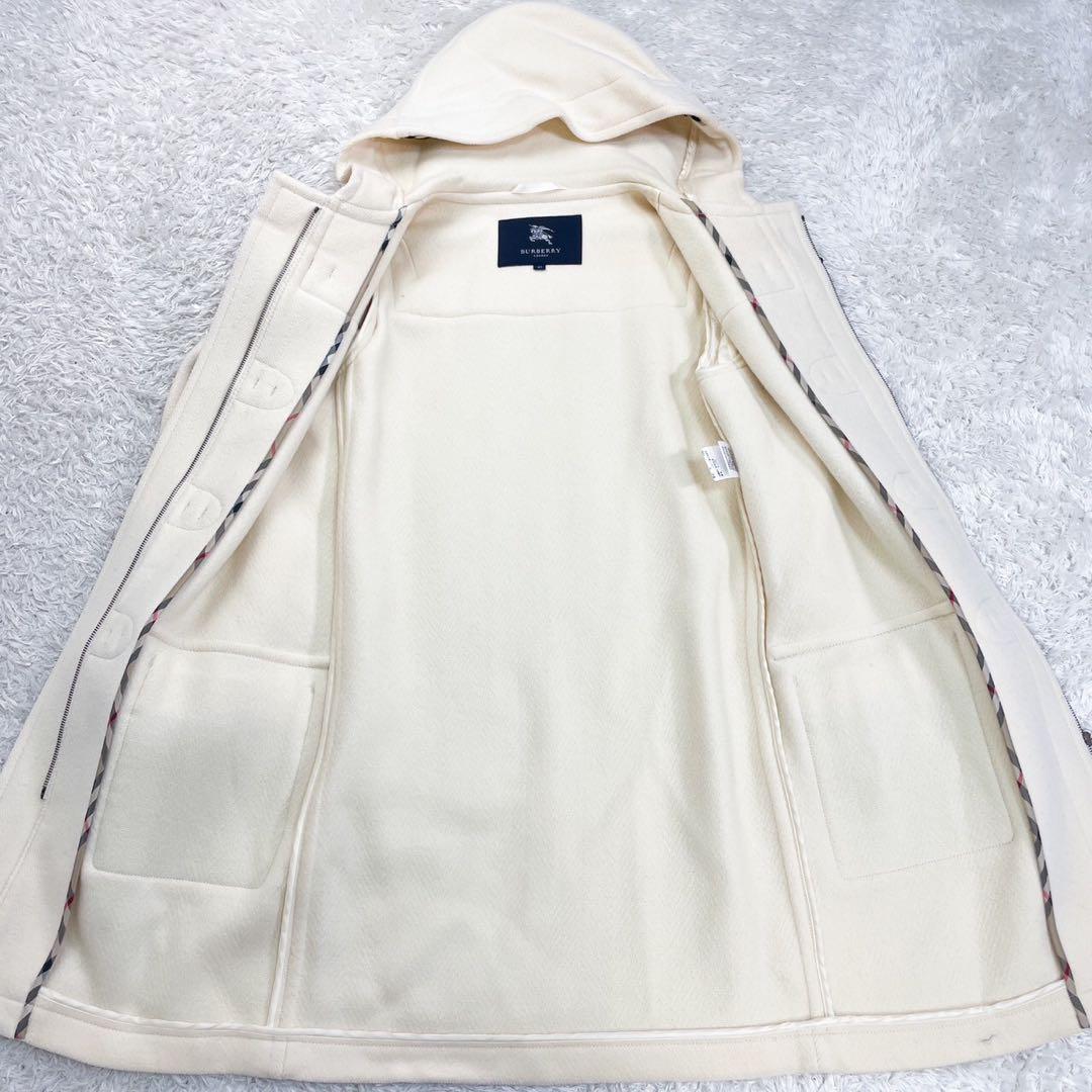 バーバリーロンドン ダッフルコート サイズ 40 (Lサイズ相当) アイボリー