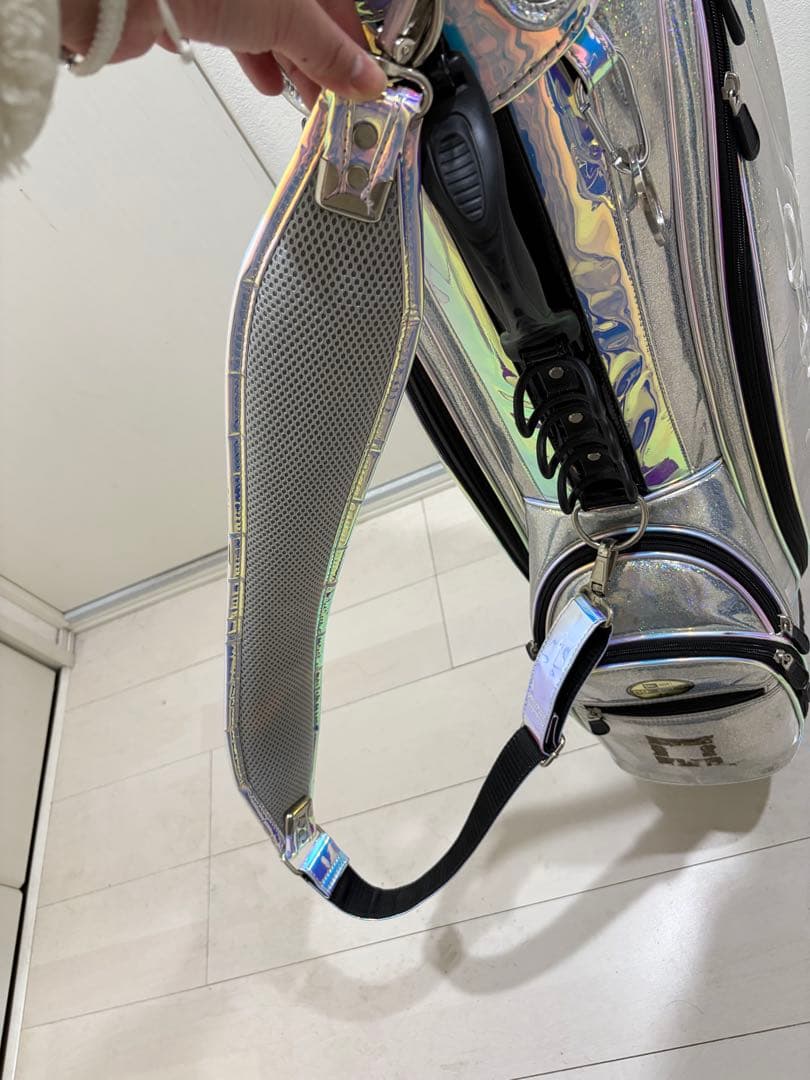 CHARLIE UNITED ホログラフィックキャディバッグ